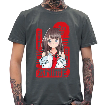 Just A Girl Who Loves Anime T-Shirt - Tshirtpark.com