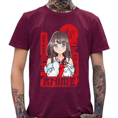 Just A Girl Who Loves Anime T-Shirt - Tshirtpark.com