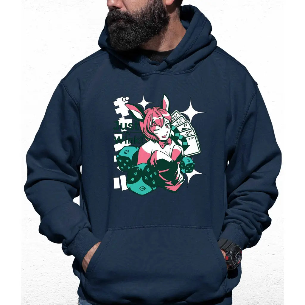 Just a Wink Colour Hoodie - Tshirtpark.com