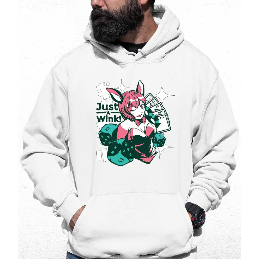 Just a Wink Colour Hoodie - Tshirtpark.com