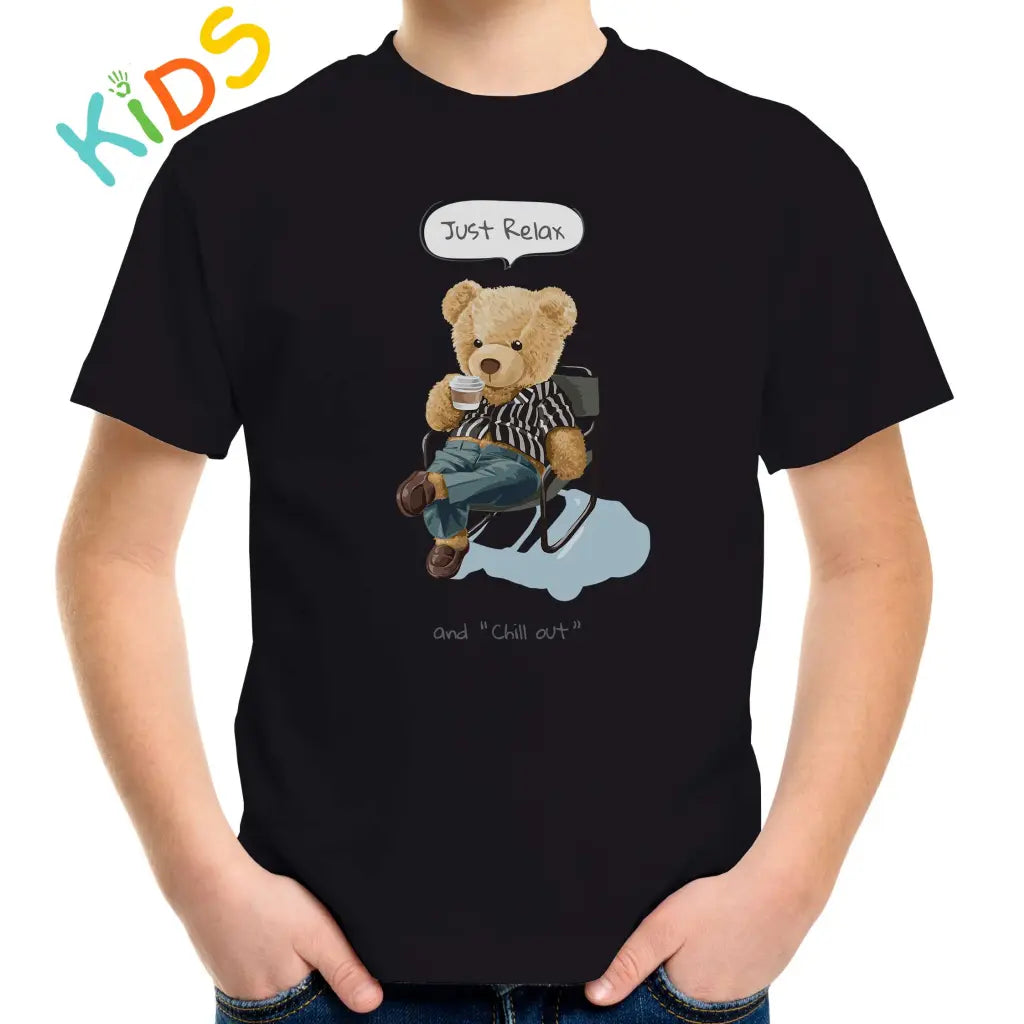 Just Relax and Chill Out Kids T-shirt - Tshirtpark.com