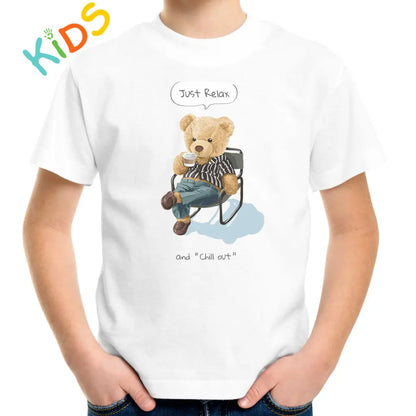 Just Relax and Chill Out Kids T-shirt - Tshirtpark.com