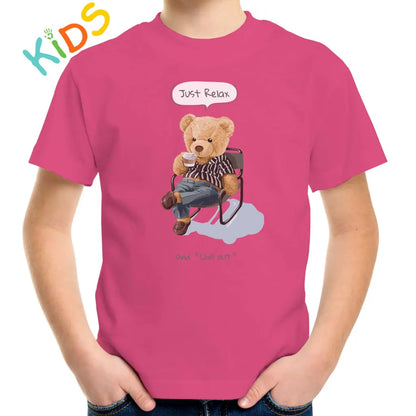 Just Relax and Chill Out Kids T-shirt - Tshirtpark.com