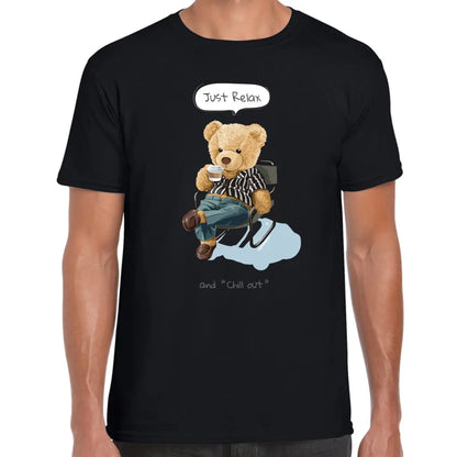 Just Relax & Chill Out Teddy T-Shirt - Tshirtpark.com