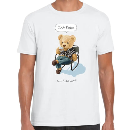 Just Relax & Chill Out Teddy T-Shirt - Tshirtpark.com