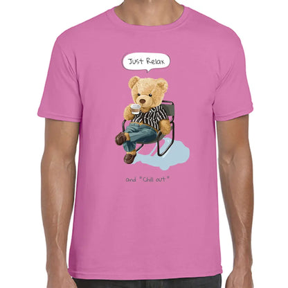 Just Relax & Chill Out Teddy T-Shirt - Tshirtpark.com