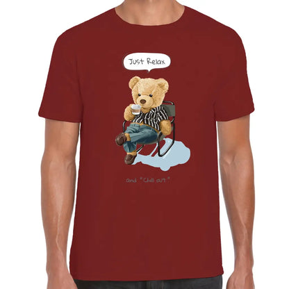 Just Relax & Chill Out Teddy T-Shirt - Tshirtpark.com