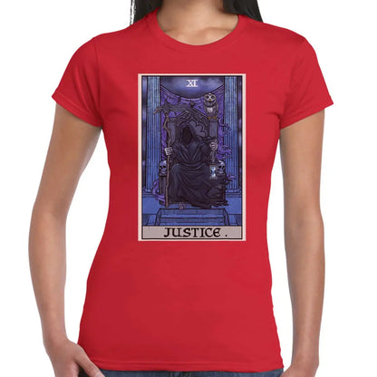 Justice GrimReaper Ladies T-shirt - Tshirtpark.com