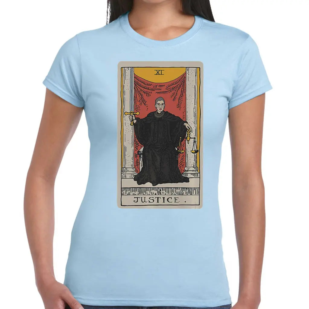 Justice Women Ladies T-shirt - Tshirtpark.com