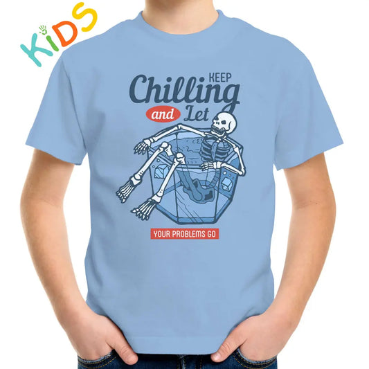 Keep Chilling Kids T-shirt - Tshirtpark.com