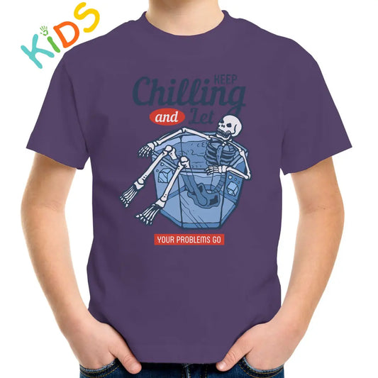 Keep Chilling Kids T-shirt - Tshirtpark.com