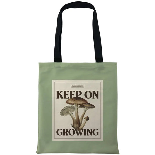 Keep On Growing Tote Bags - Tshirtpark.com