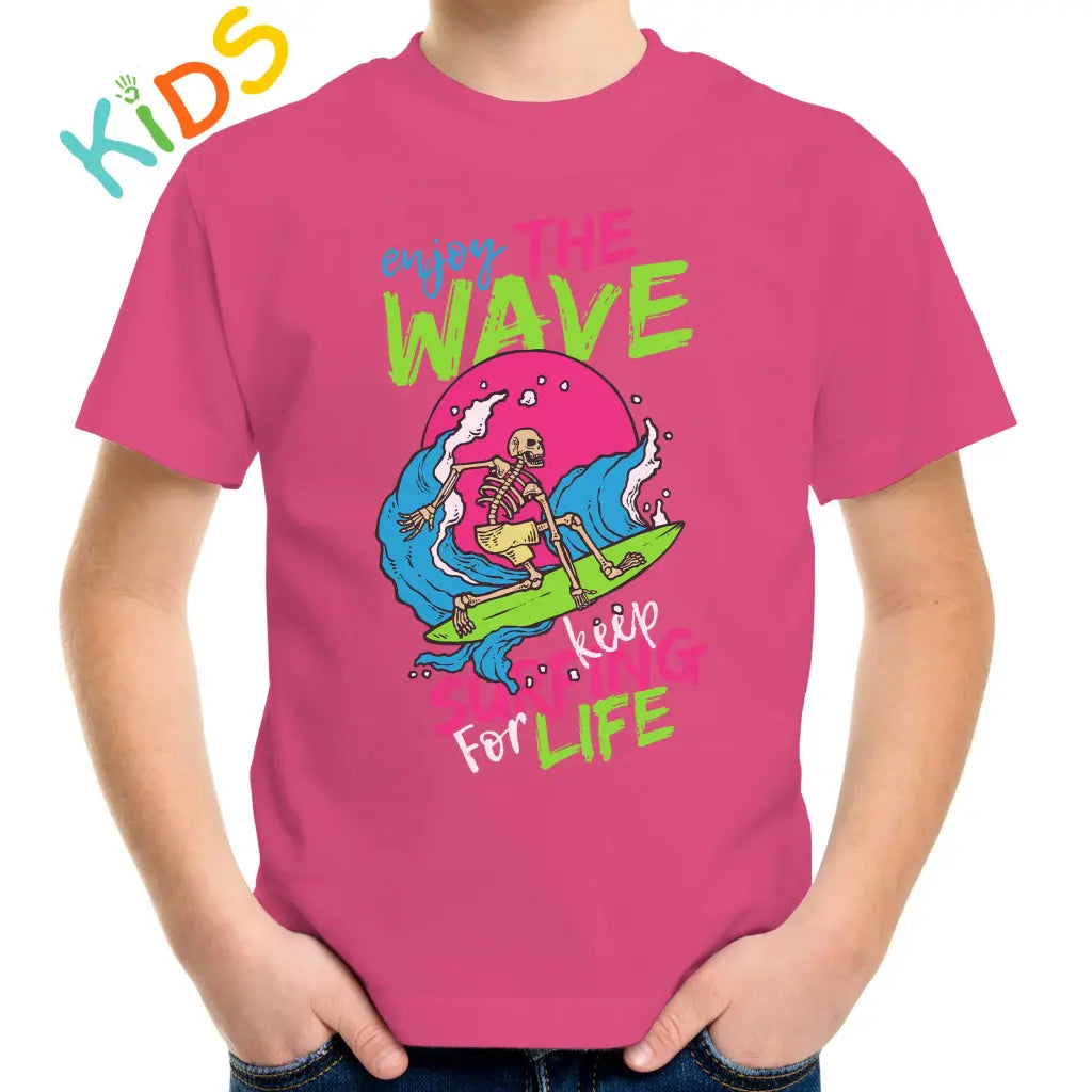 Keep Surfing For Life Kids T-shirt - Tshirtpark.com