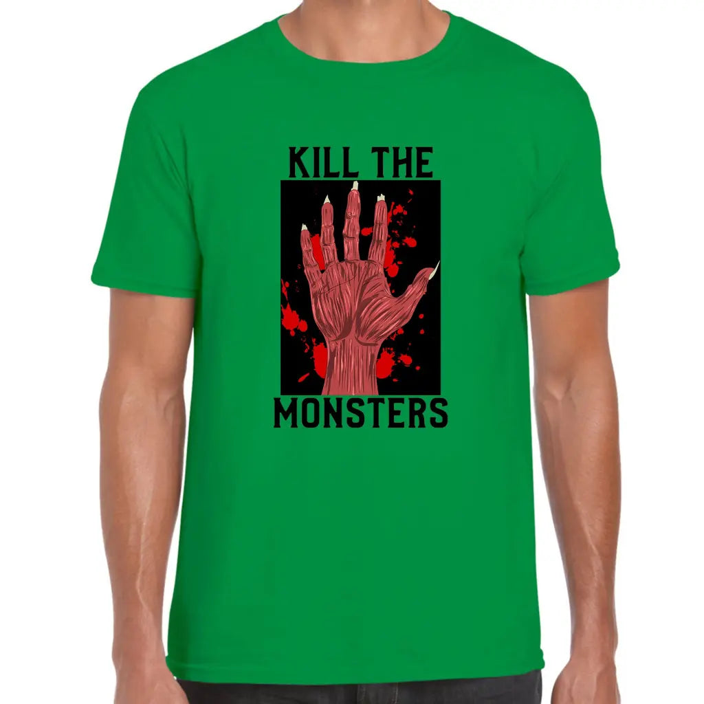 Kill The Monsters T-Shirt - Tshirtpark.com