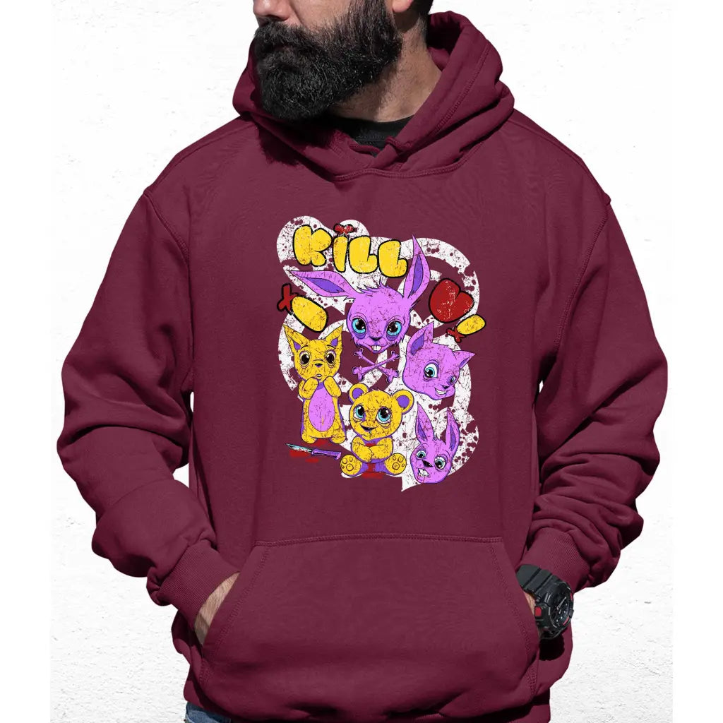 Killer Bunnies Colour Hoodie - Tshirtpark.com