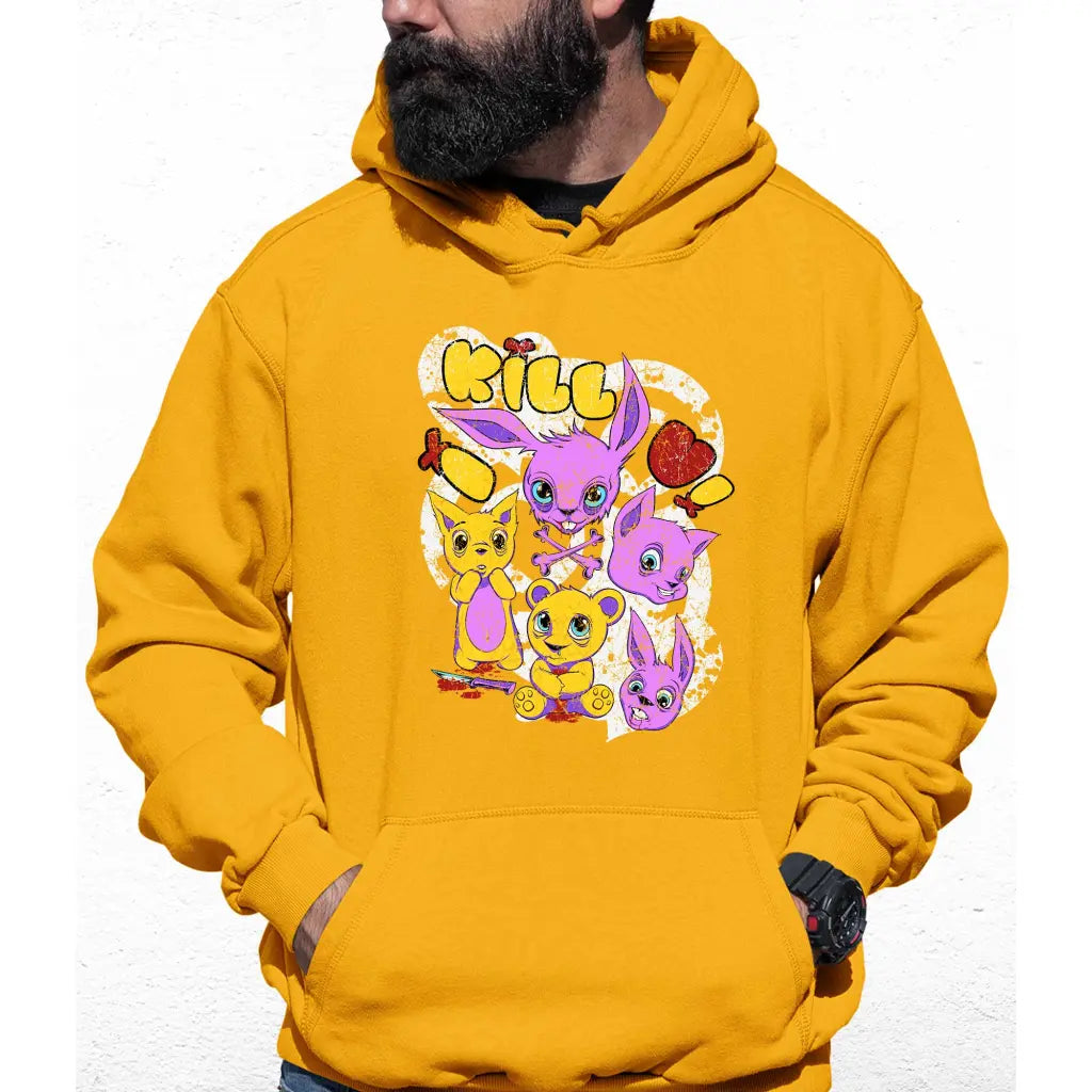 Killer Bunnies Colour Hoodie - Tshirtpark.com