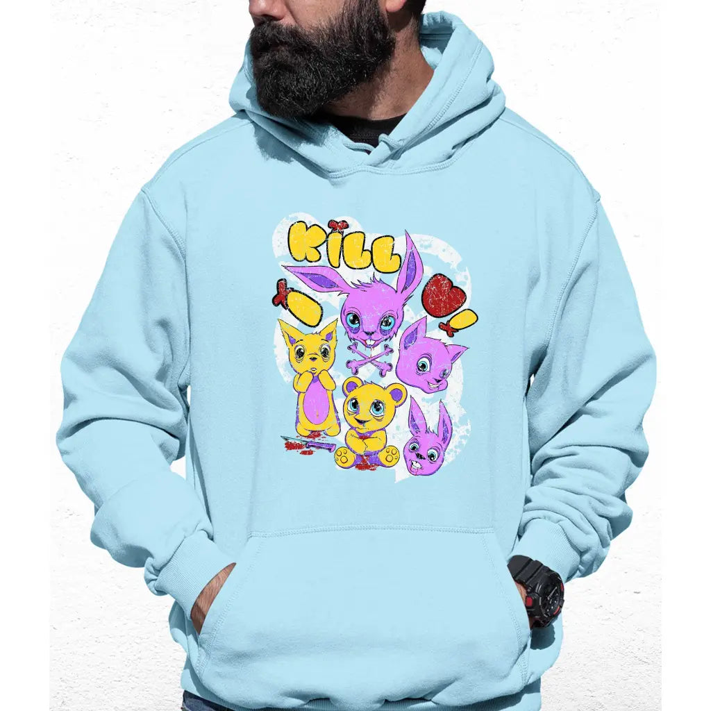 Killer Bunnies Colour Hoodie - Tshirtpark.com