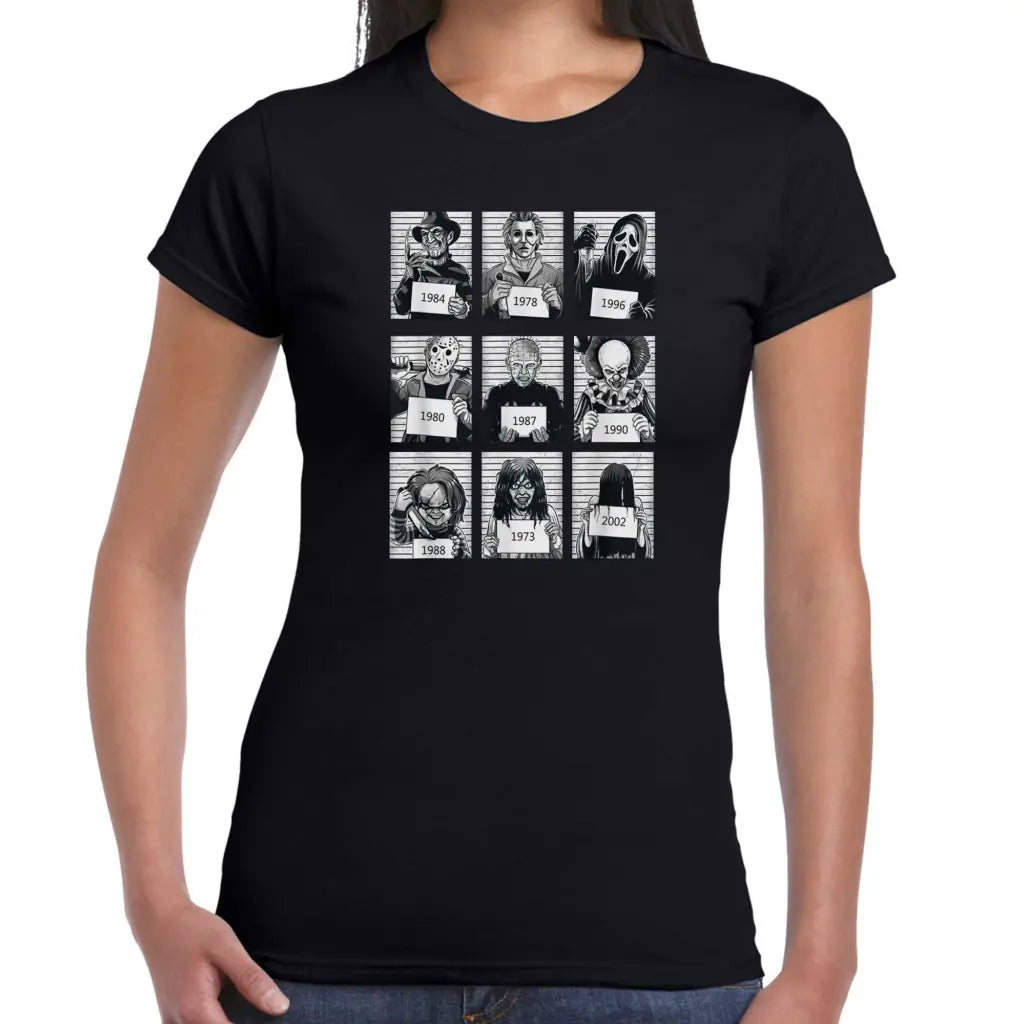 Killers Mugshot Ladies T-shirt - Tshirtpark.com