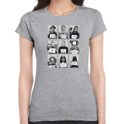 Killers Mugshot Ladies T-shirt - Tshirtpark.com