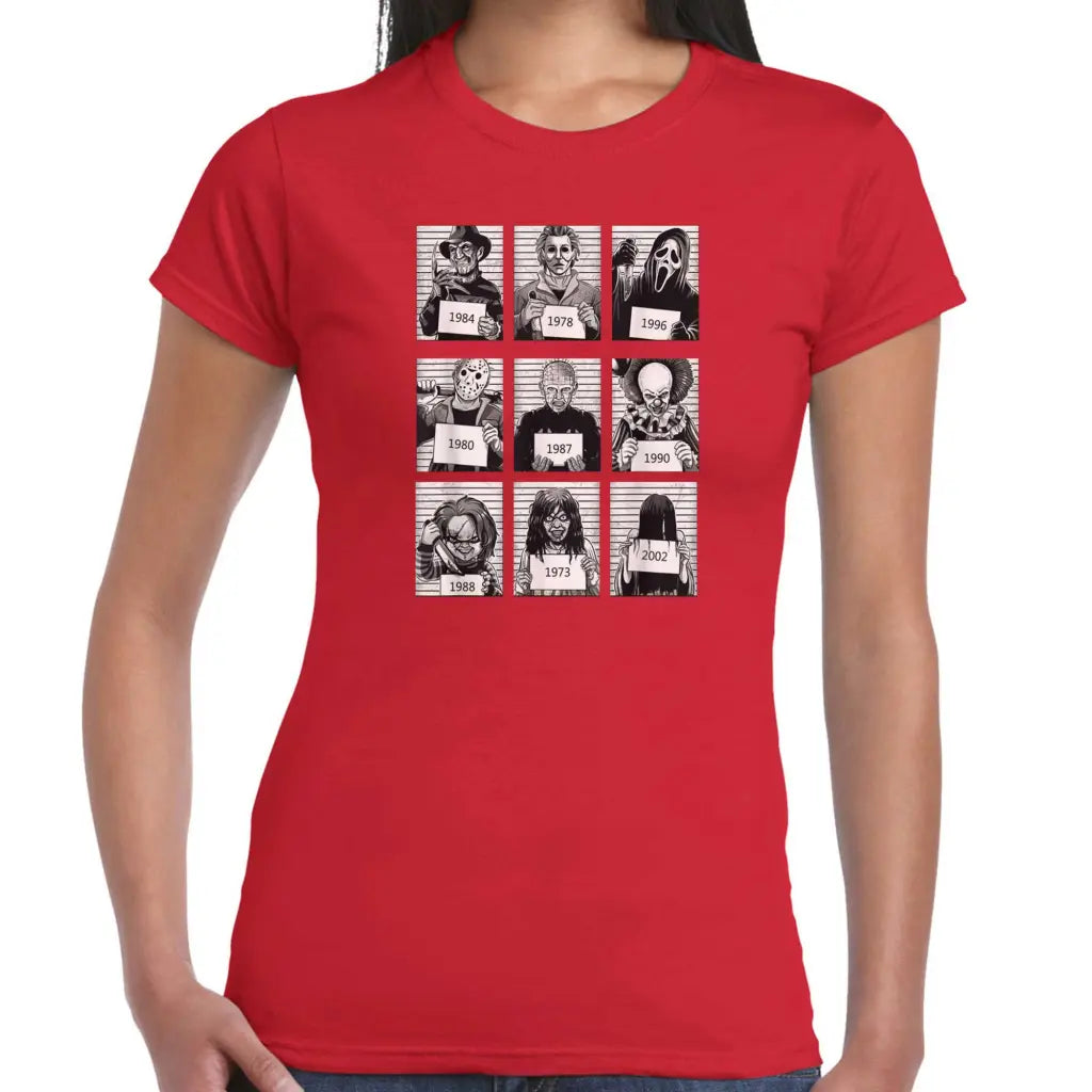 Killers Mugshot Ladies T-shirt - Tshirtpark.com