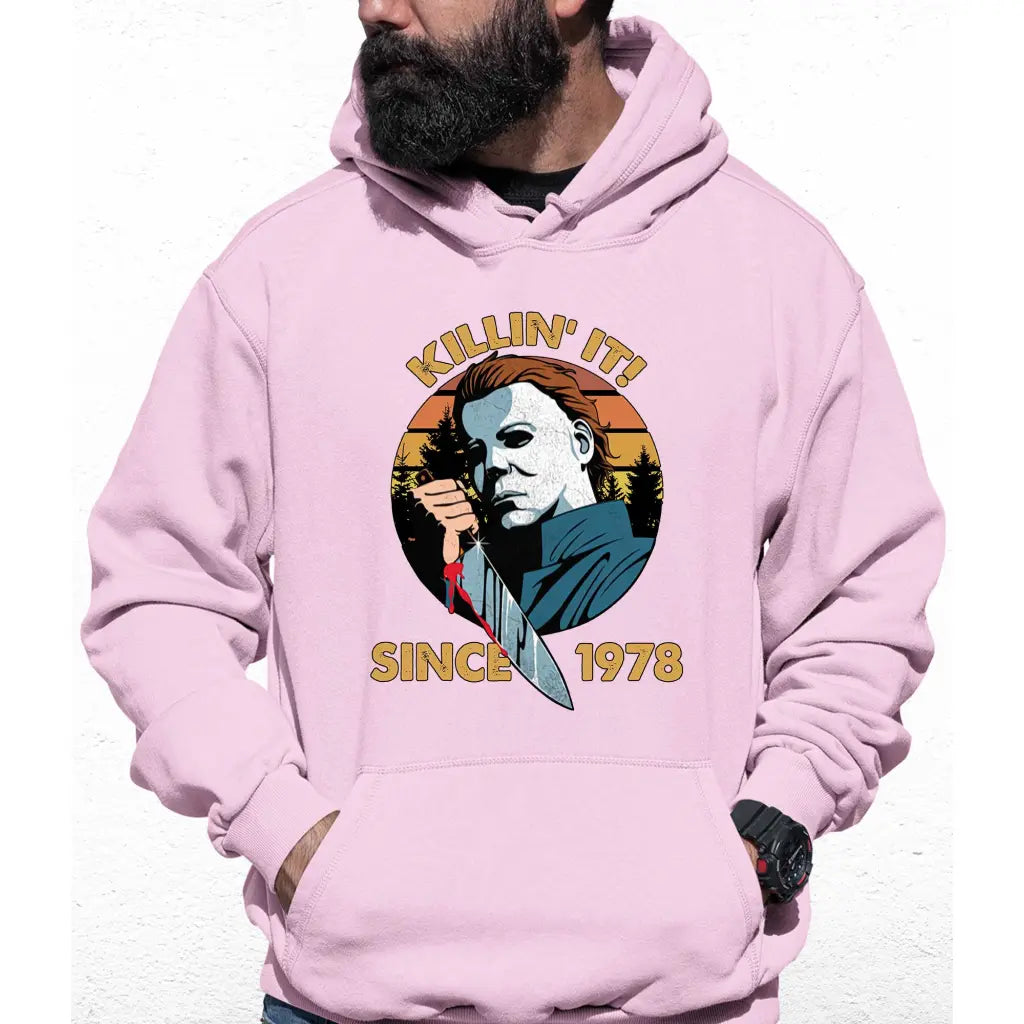 Killing It Since 1978 Colour Hoodie - Tshirtpark.com