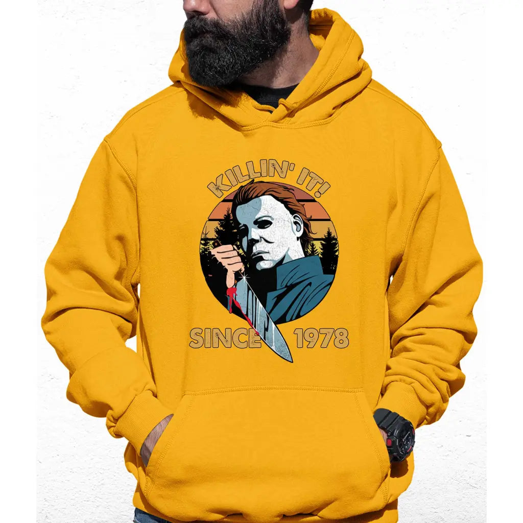 Killing It Since 1978 Colour Hoodie - Tshirtpark.com