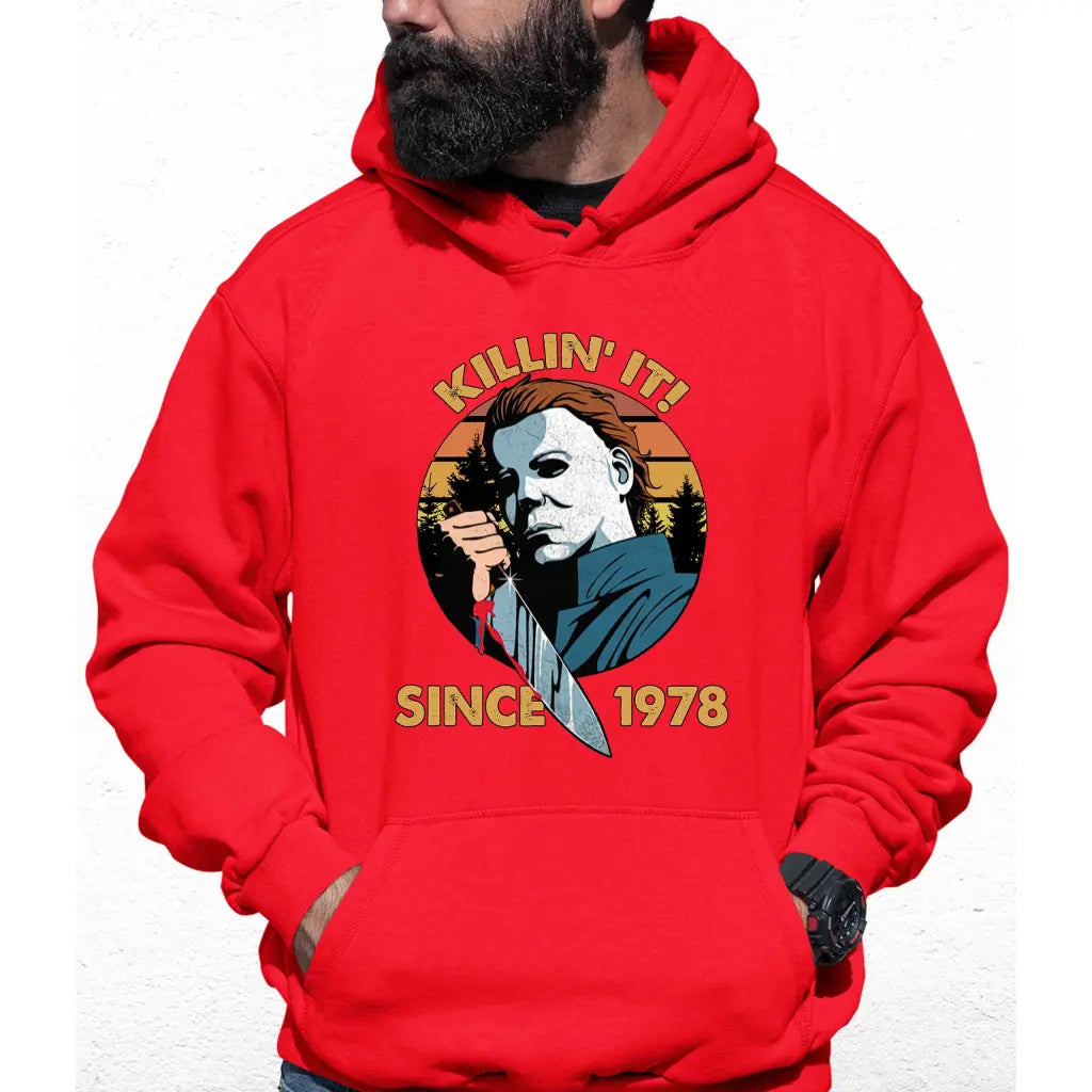 Killing It Since 1978 Colour Hoodie - Tshirtpark.com