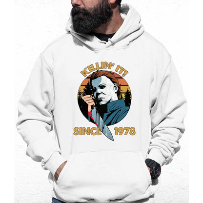 Killing It Since 1978 Colour Hoodie - Tshirtpark.com