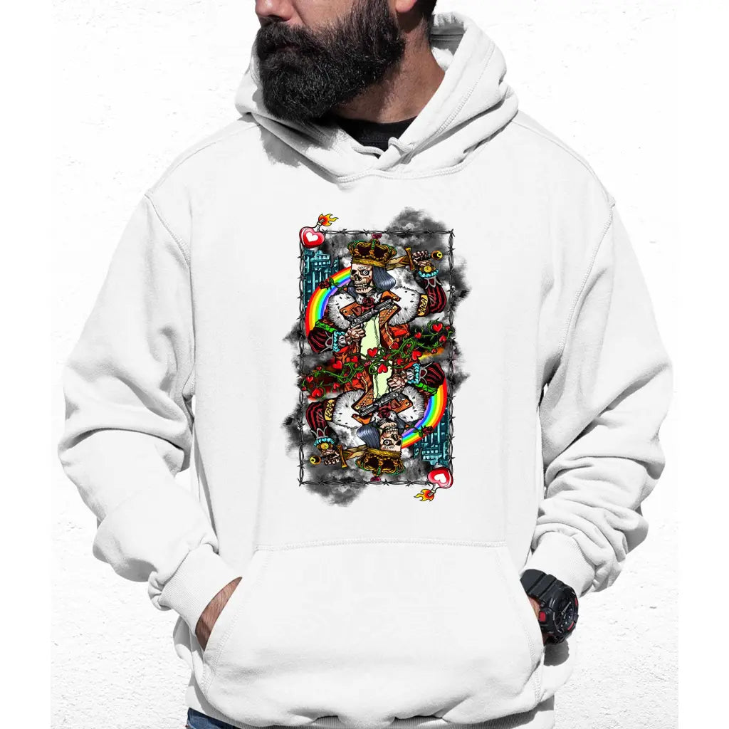 King Of Hearts Colour Hoodie - Tshirtpark.com