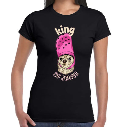 King Of Selfie Ladies T-shirt - Tshirtpark.com