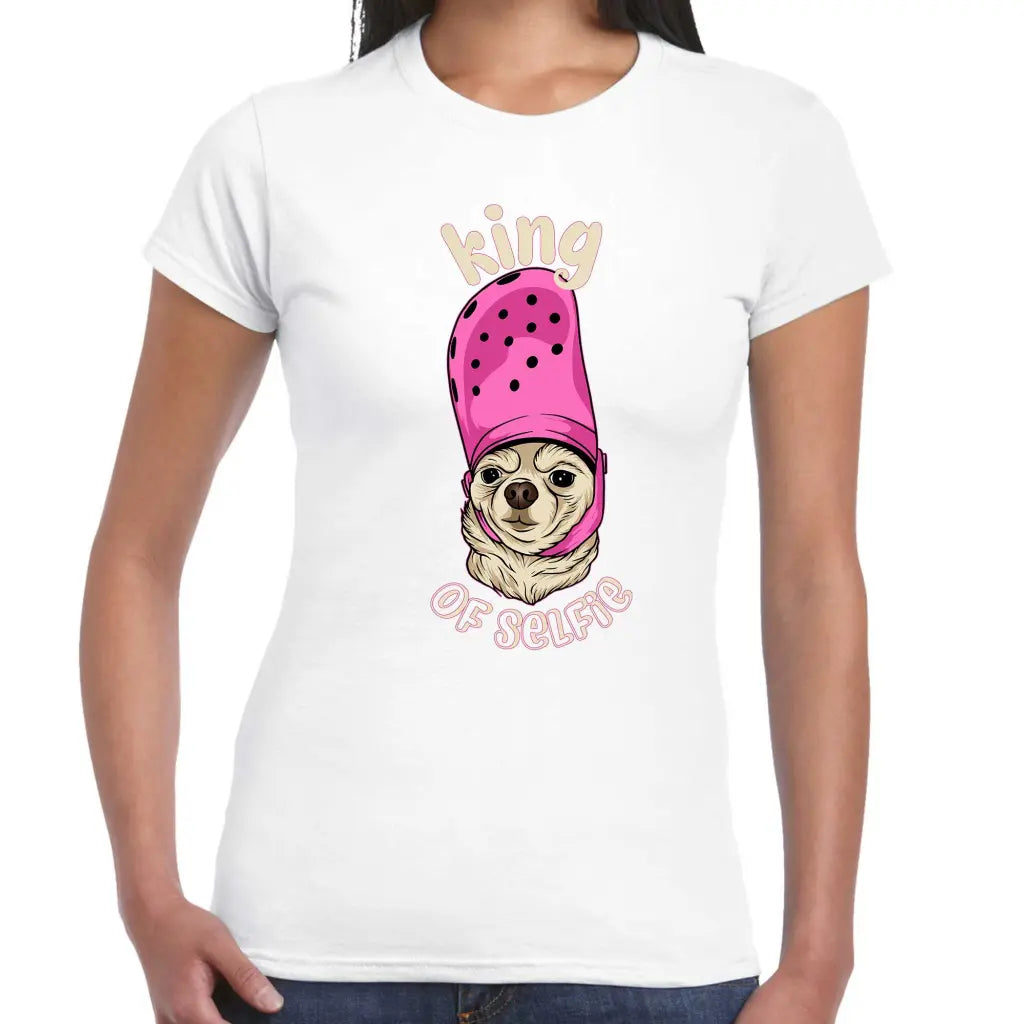 King Of Selfie Ladies T-shirt - Tshirtpark.com
