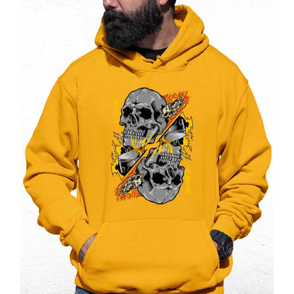 King Skull Colour Hoodie - Tshirtpark.com