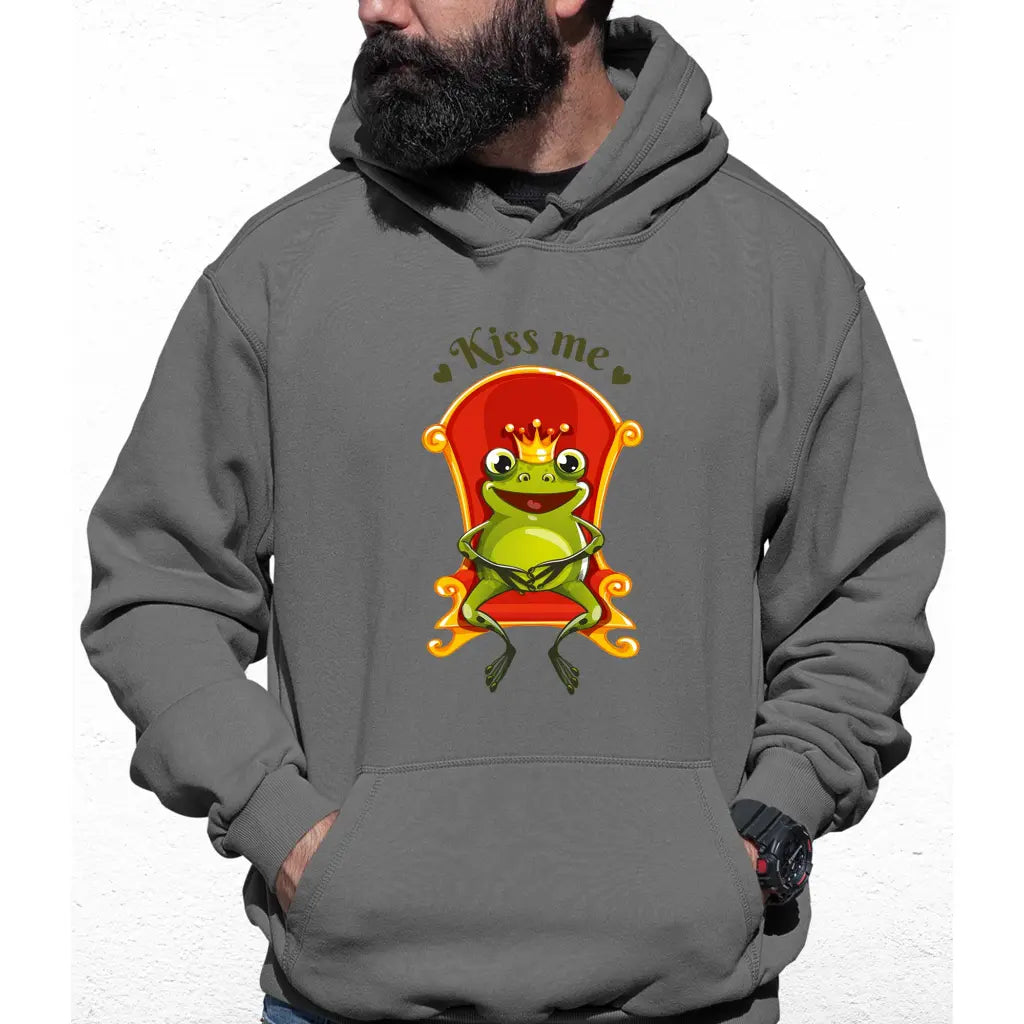 Kiss Me Frog Colour Hoodie - Tshirtpark.com