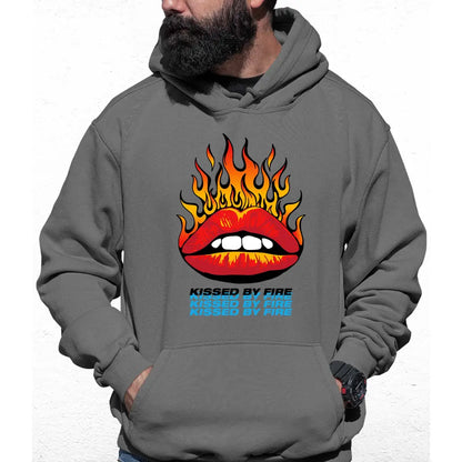 Kissed By Fire Colour Hoodie - Tshirtpark.com