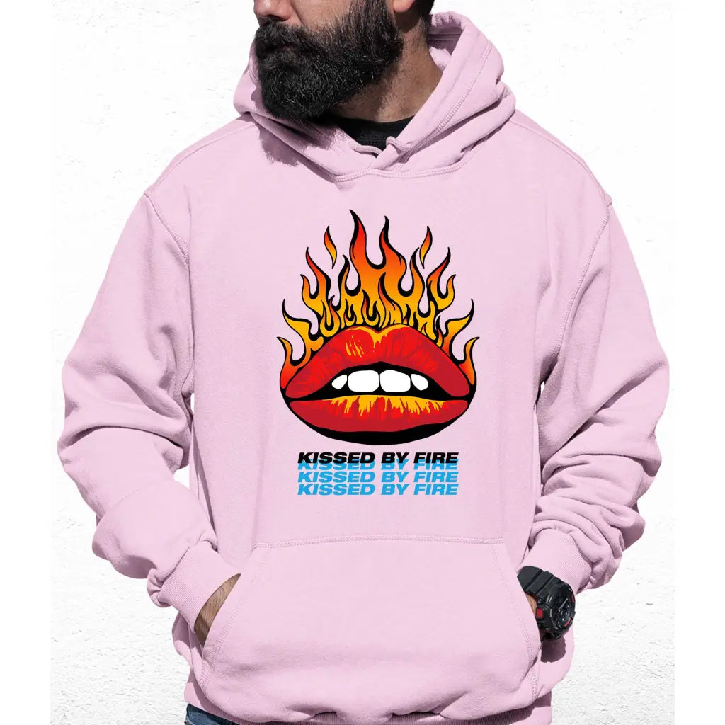 Kissed By Fire Colour Hoodie - Tshirtpark.com