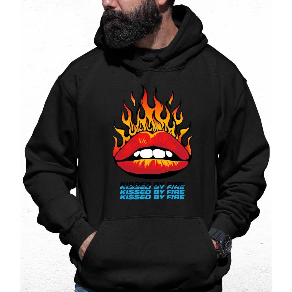 Kissed By Fire Colour Hoodie - Tshirtpark.com