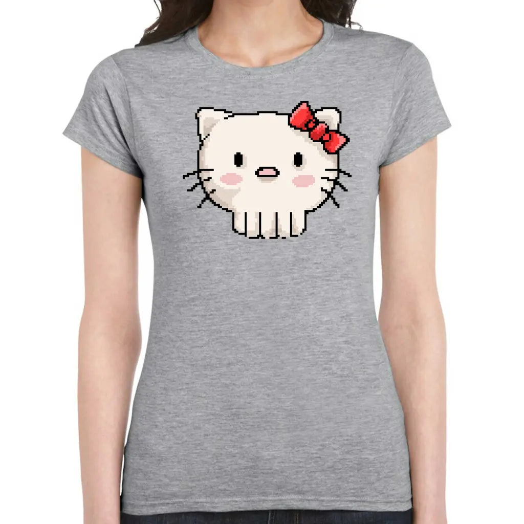 Kitty Ladies T-shirt - Tshirtpark.com