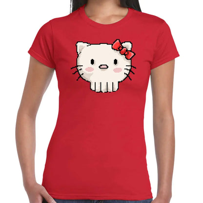 Kitty Ladies T-shirt - Tshirtpark.com