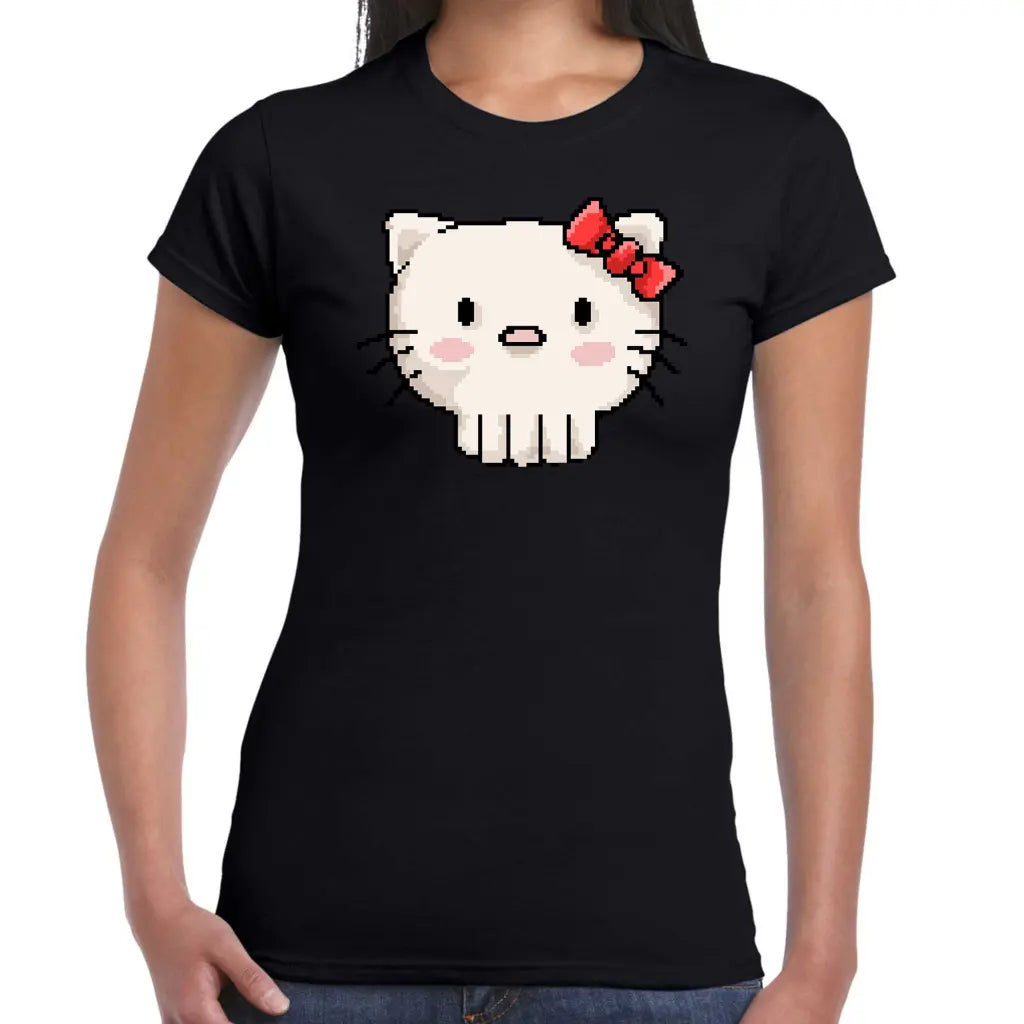 Kitty Ladies T-shirt - Tshirtpark.com