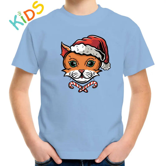 Kitty X-MAS Kids T-shirt - Tshirtpark.com