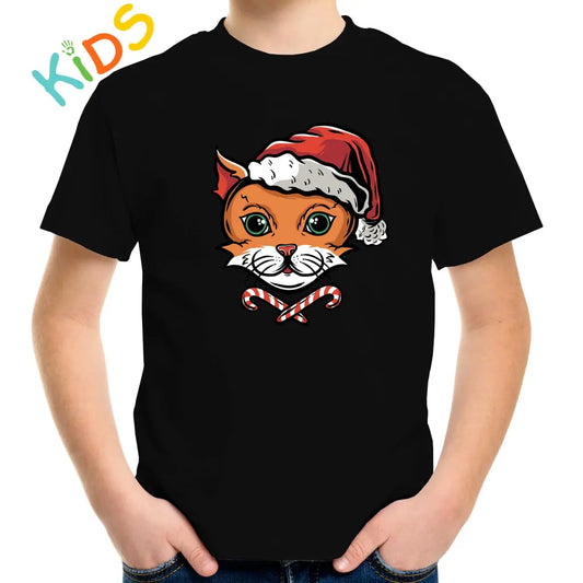 Kitty X-MAS Kids T-shirt - Tshirtpark.com