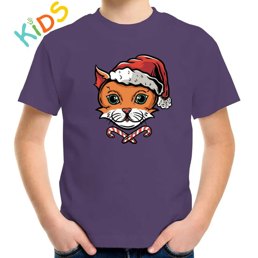 Kitty X-MAS Kids T-shirt - Tshirtpark.com