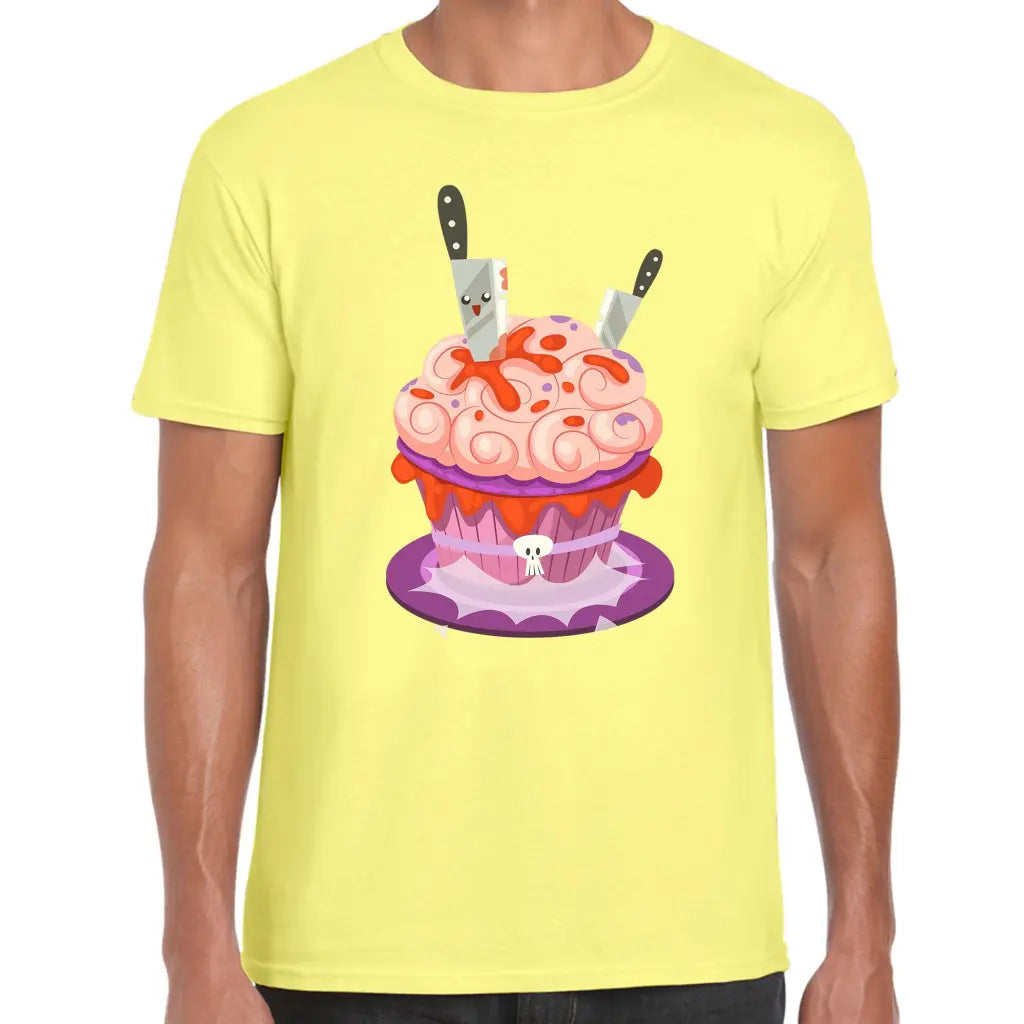 Knife Cupcake T-Shirt - Tshirtpark.com