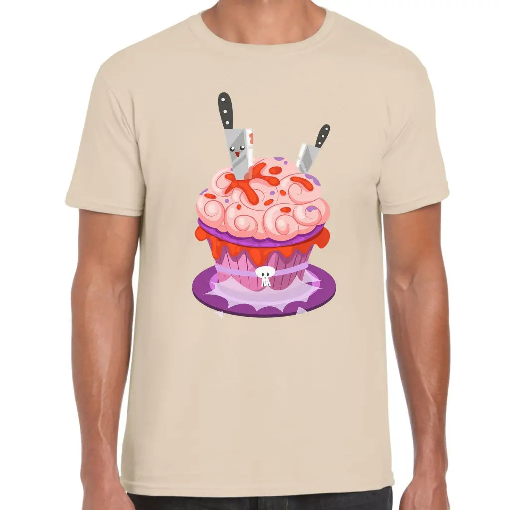 Knife Cupcake T-Shirt - Tshirtpark.com