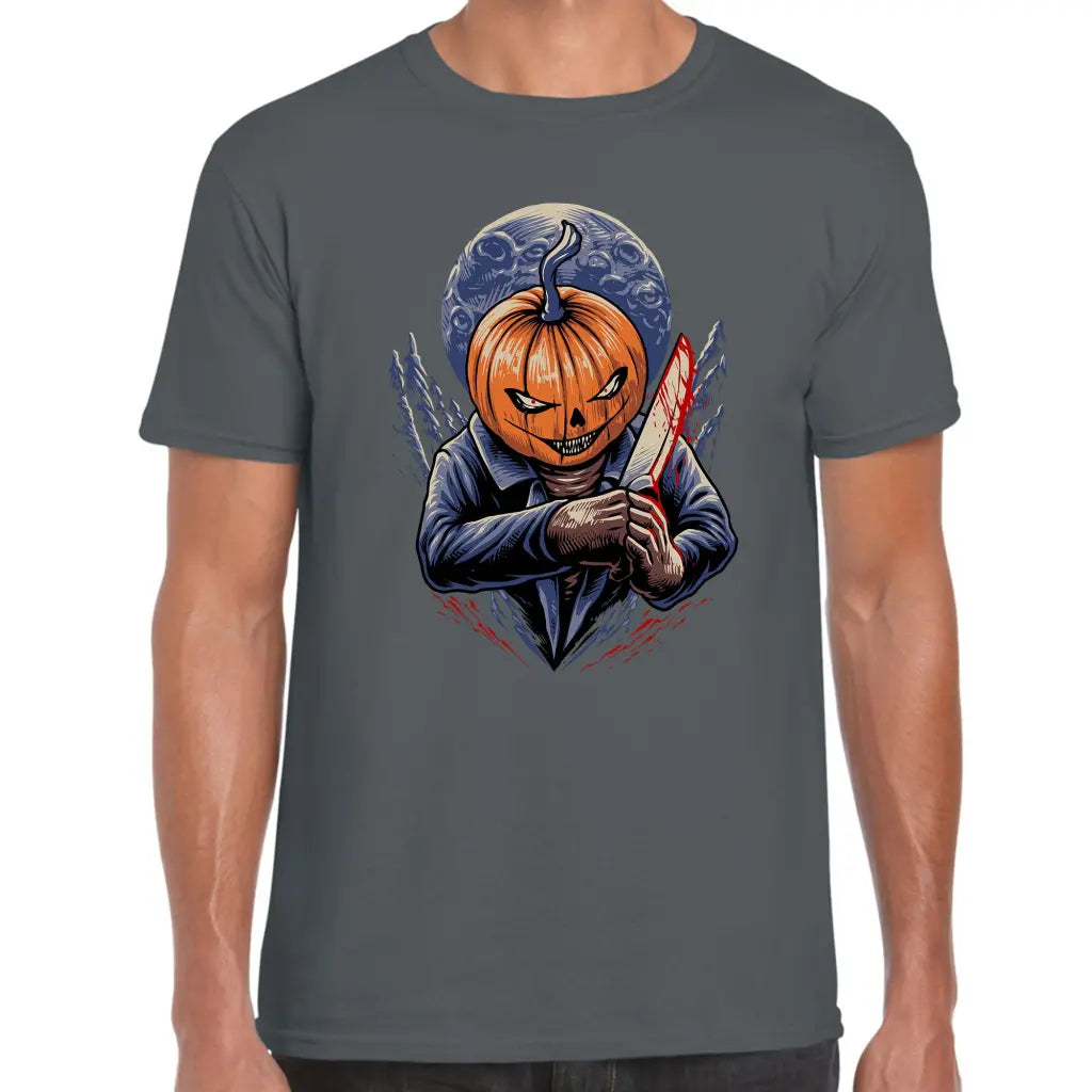 Knife Pumpkin T-Shirt - Tshirtpark.com