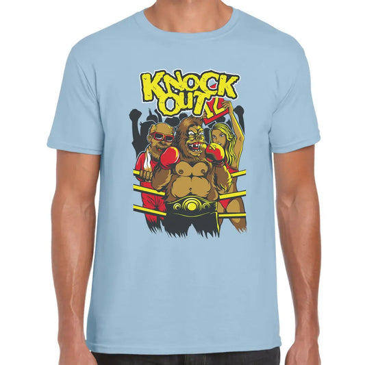 Knock Out Monkey T-Shirt - Tshirtpark.com