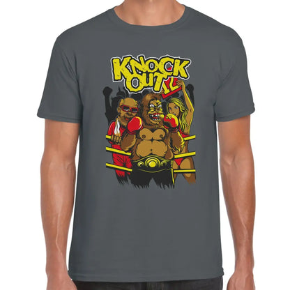 Knock Out Monkey T-Shirt - Tshirtpark.com