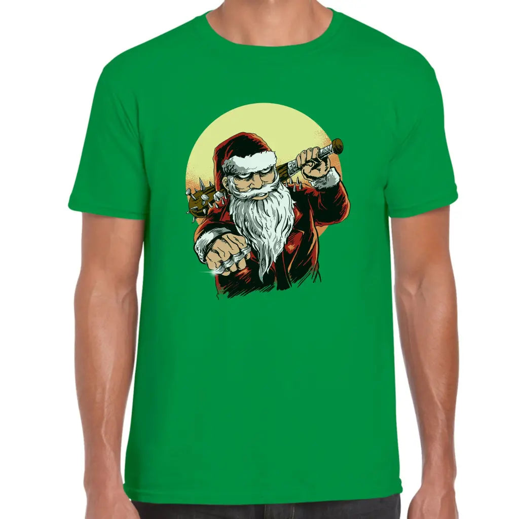 Knuckle Duster Santa T-Shirt - Tshirtpark.com