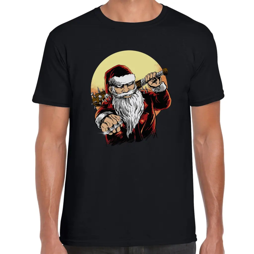 Knuckle Duster Santa T-Shirt - Tshirtpark.com