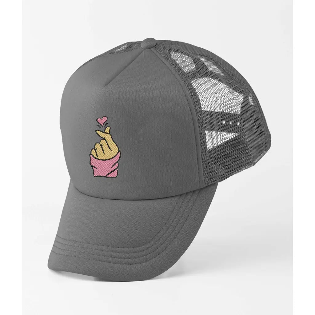 Korean Love Kiss Trucker Cap - Tshirtpark.com